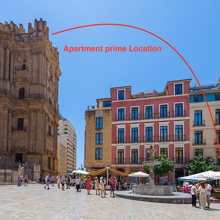 C30 Deluxe Studio With Terrace Into Cathedral Square Lägenhet Málaga Exteriör bild