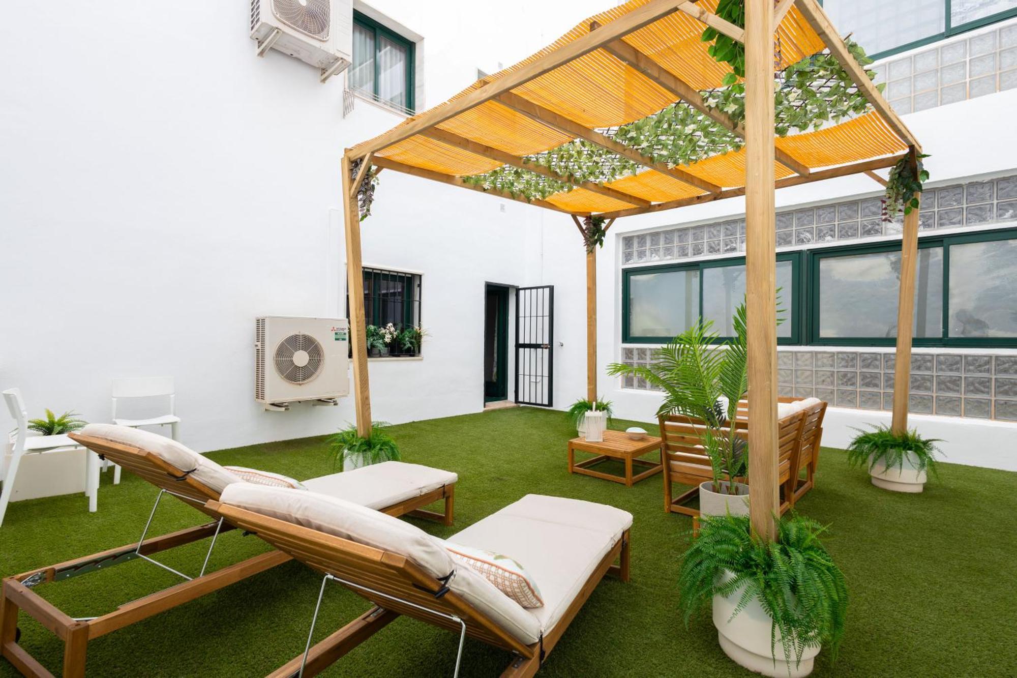 C30 Deluxe Studio With Terrace Into Cathedral Square Lägenhet Málaga Exteriör bild